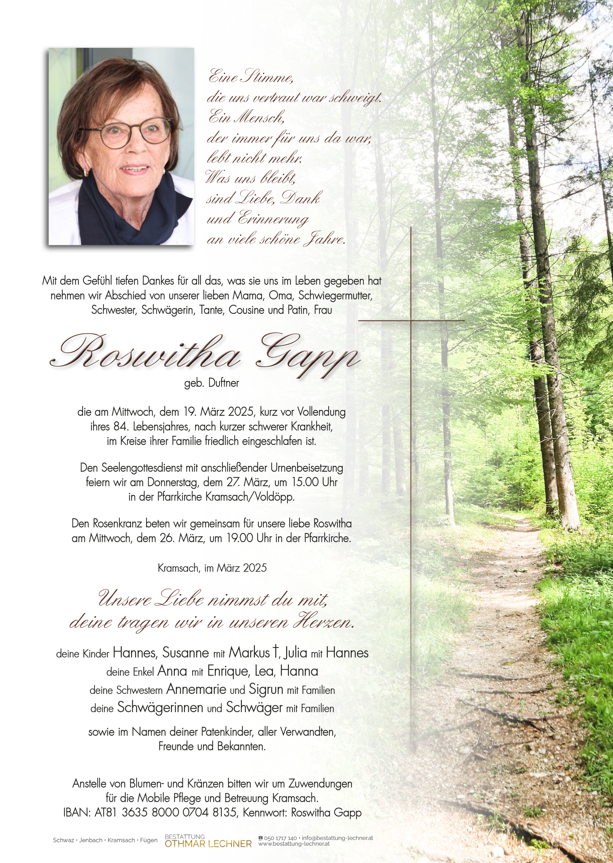 Roswitha  Gapp
